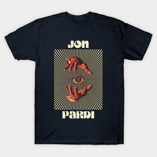 Hand Eyes Jon Pardi T-Shirt by Kiho Jise